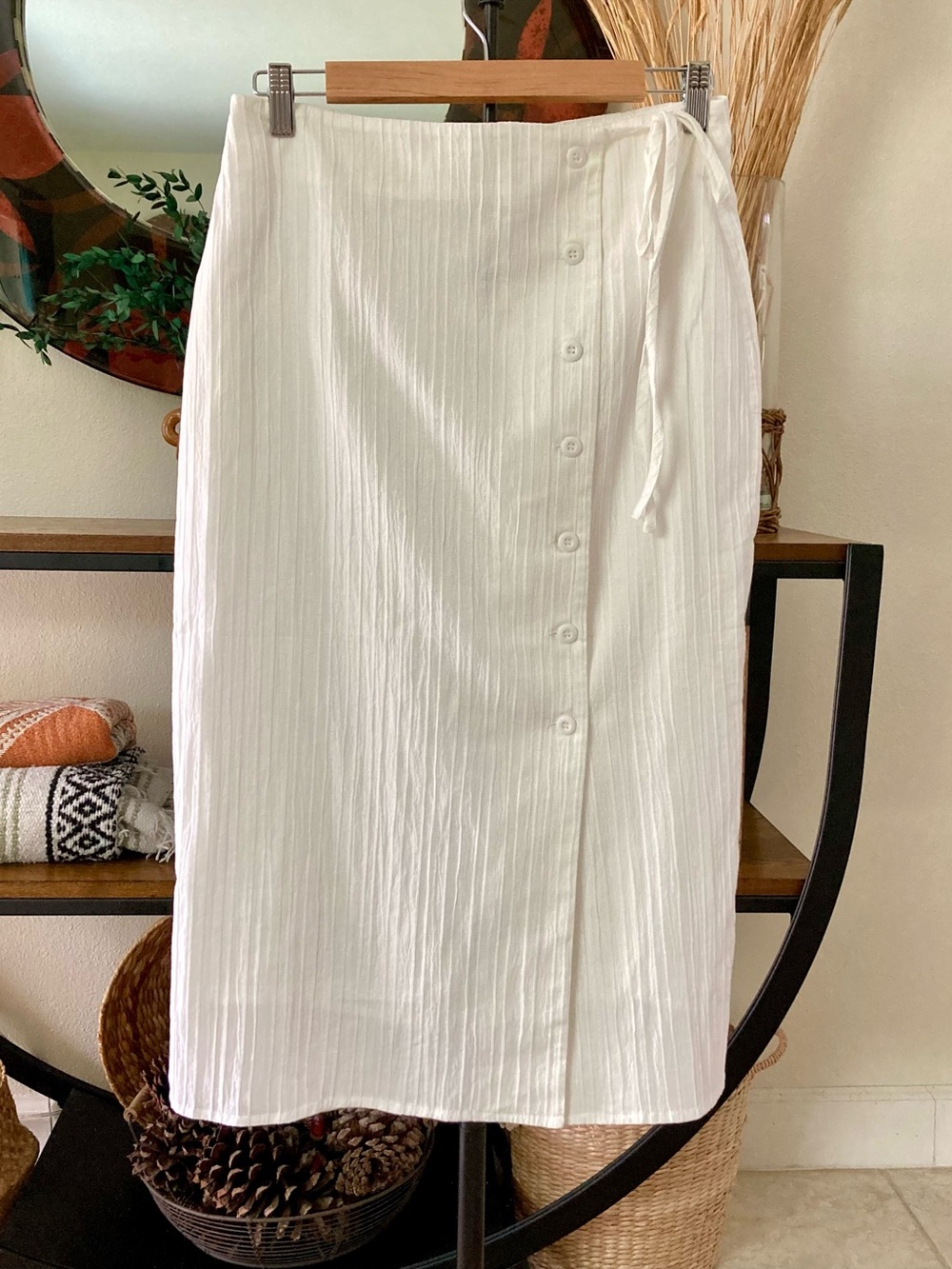Cotton Wrap Skirt size S/M